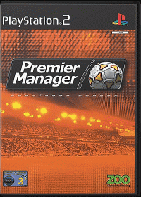 Premier Manager 2002-2003 PAL Playstation 2 PAL box art